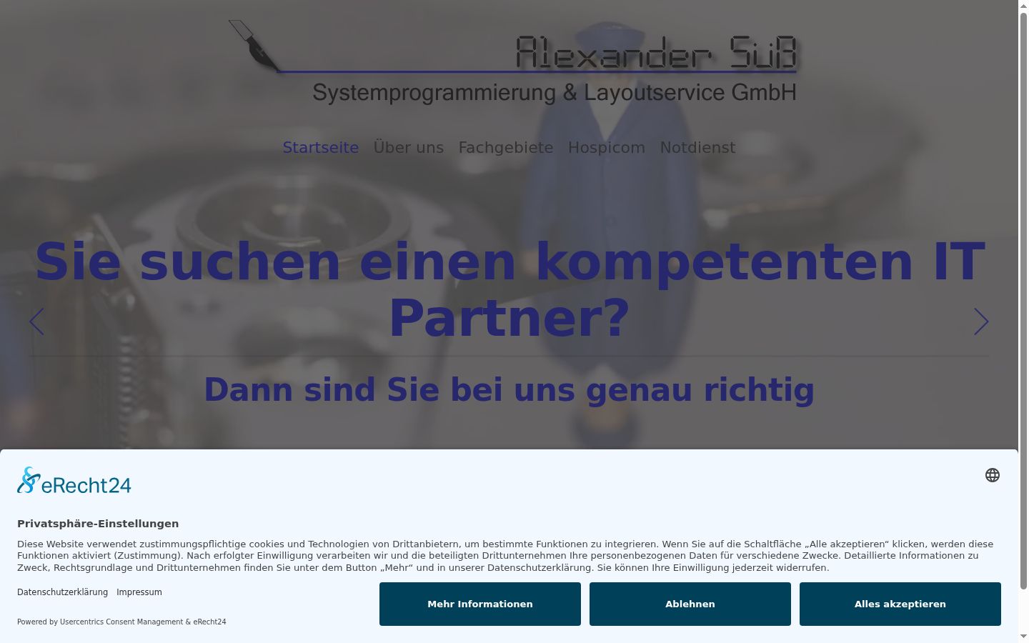 Sutikimo reklamjuostės, rodytos prieš bet kokią sąveiką, ekrano kopija