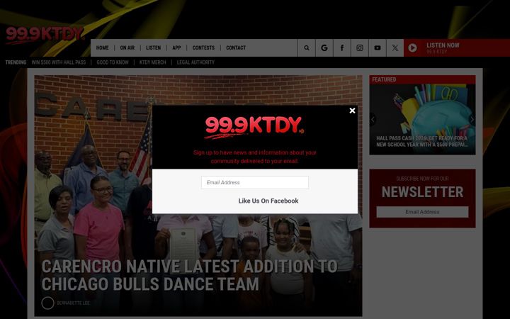 Screenshot of 999ktdy.com