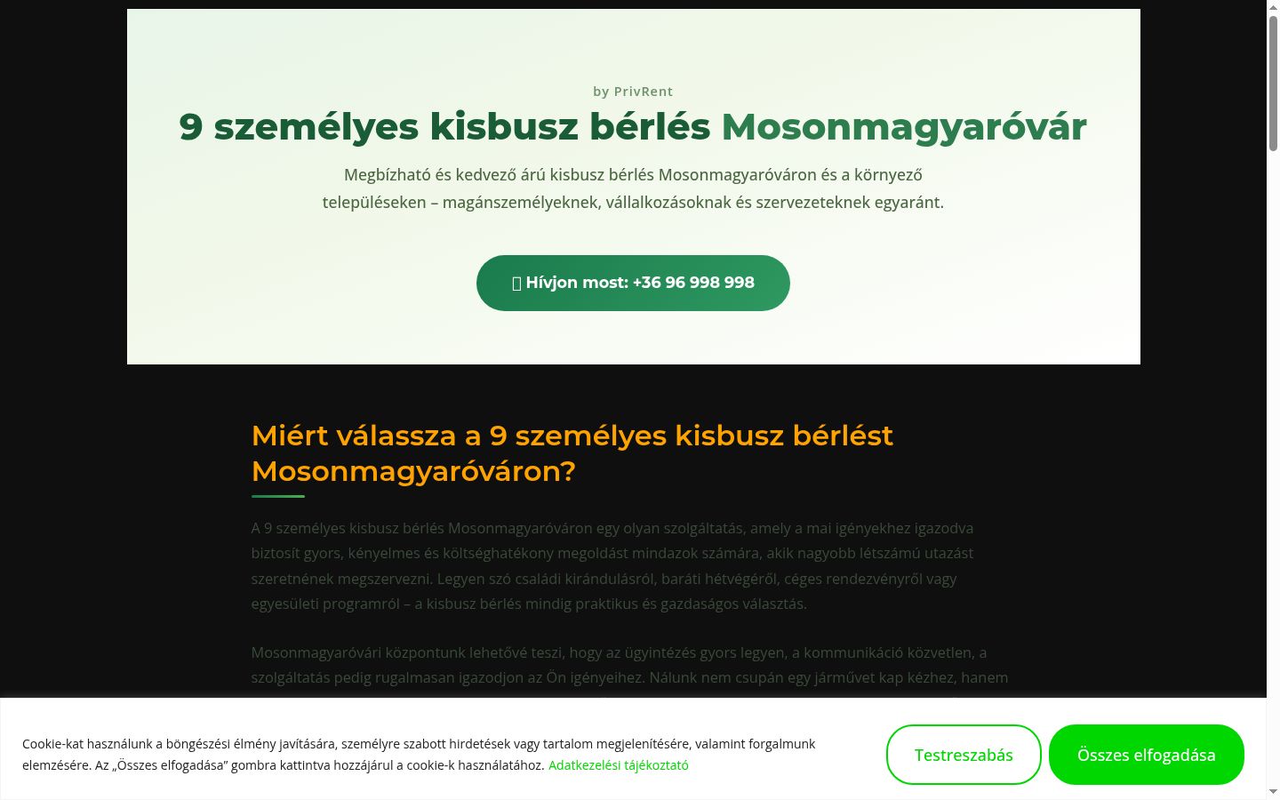 Snímek obrazovky baneru souhlasu zobrazeného před jakoukoli interakcí