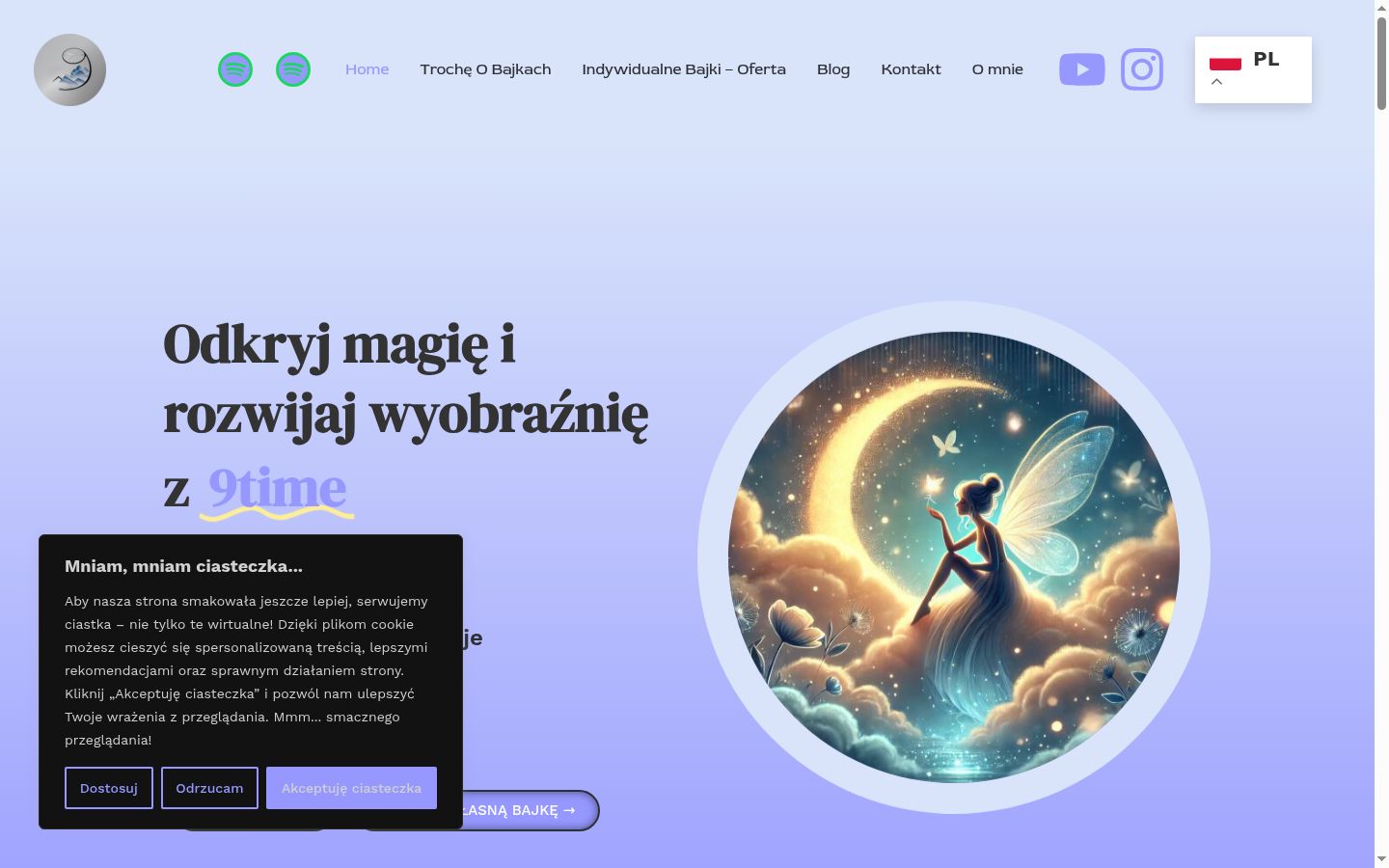 Screenshot tal-banner tal-kunsens muri qabel kwalunkwe interazzjoni