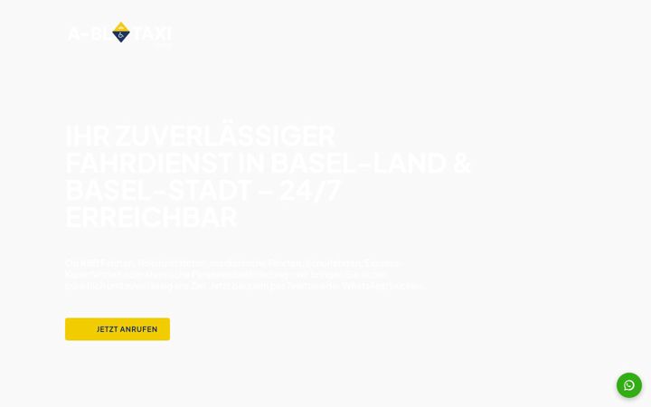 Skjermbilde av a-bltaxi.ch