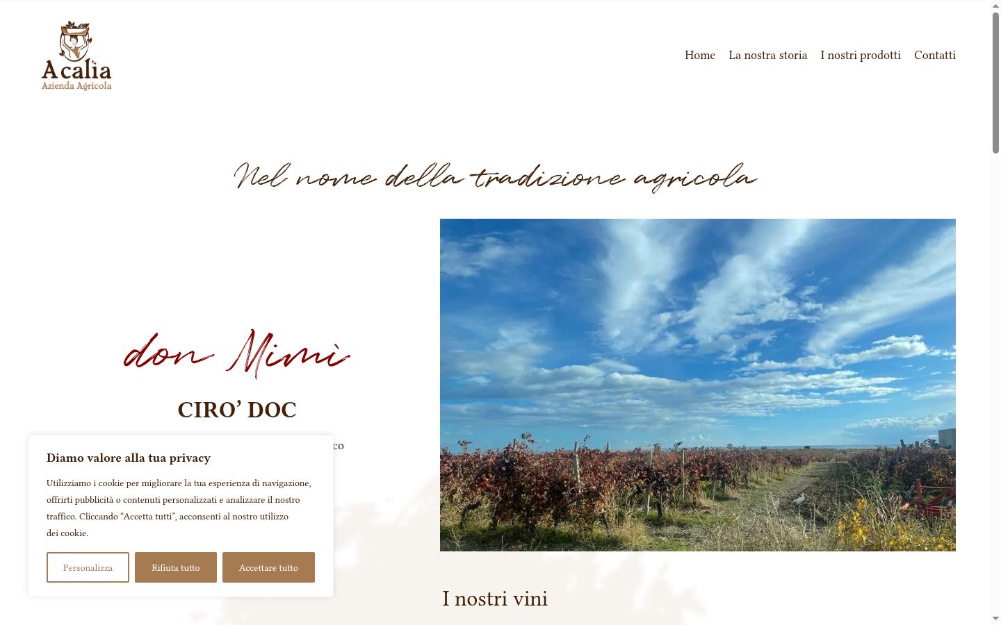 Screenshot του banner συγκατάθεσης που εμφανίστηκε πριν από οποιαδήποτε αλληλεπίδραση