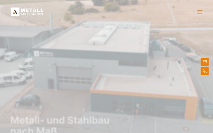 Screenshot von a-metall.de