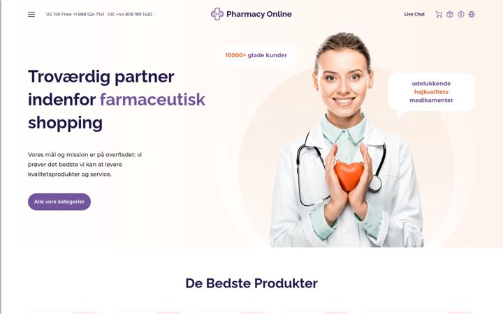 Screenshot of a-pharmacie.com