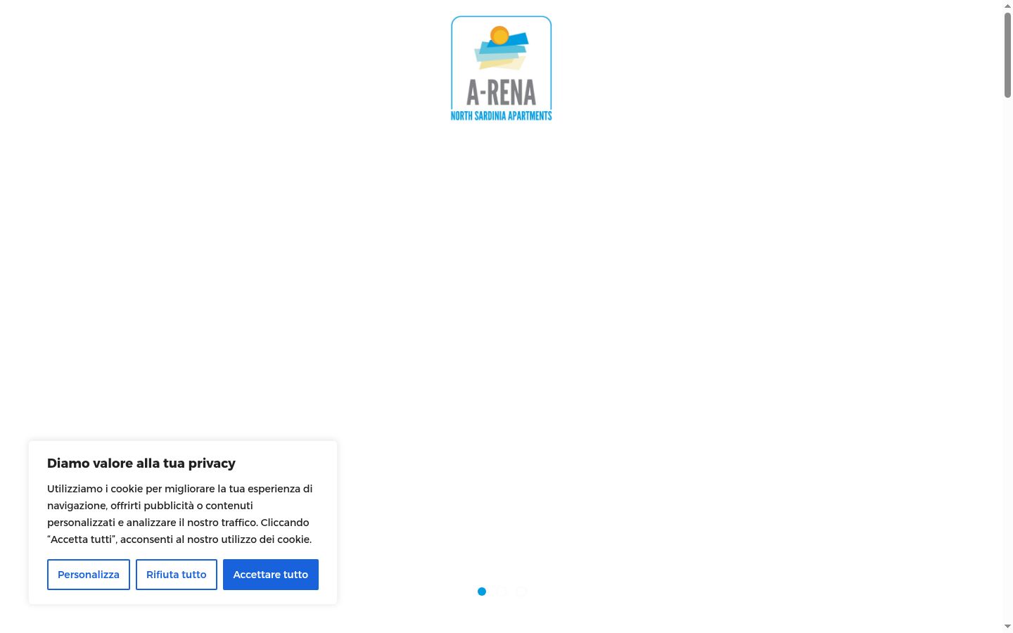 Captură de ecran a bannerului de consimțământ afișat înainte de orice interacțiune