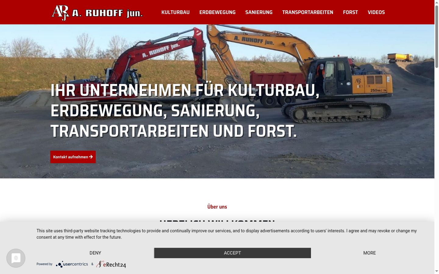 Sutikimo reklamjuostės, rodytos prieš bet kokią sąveiką, ekrano kopija