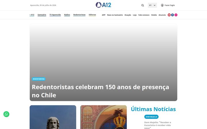 Screenshot of a12.com