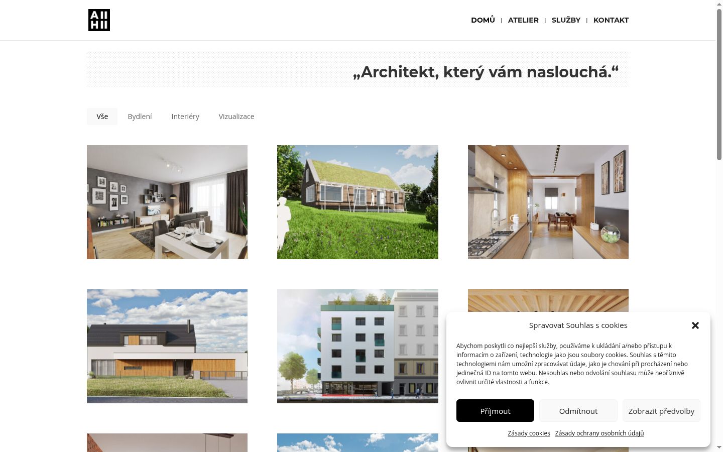 Sutikimo reklamjuostės, rodytos prieš bet kokią sąveiką, ekrano kopija
