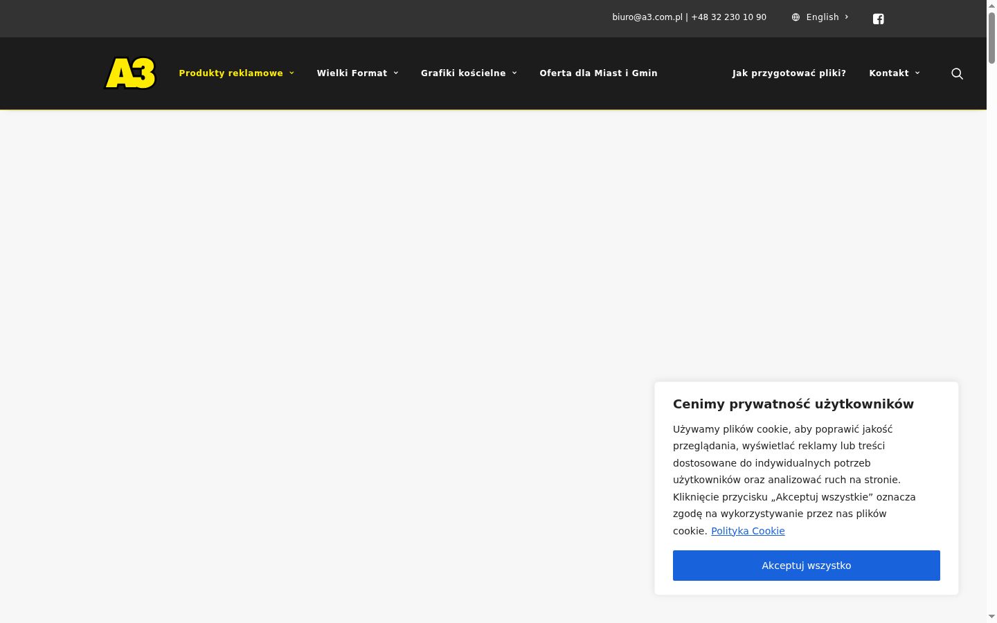 Screenshot tal-banner tal-kunsens muri qabel kwalunkwe interazzjoni