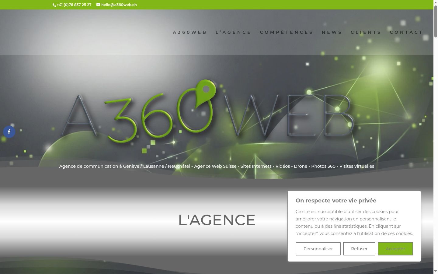 Screenshot tal-banner tal-kunsens muri qabel kwalunkwe interazzjoni