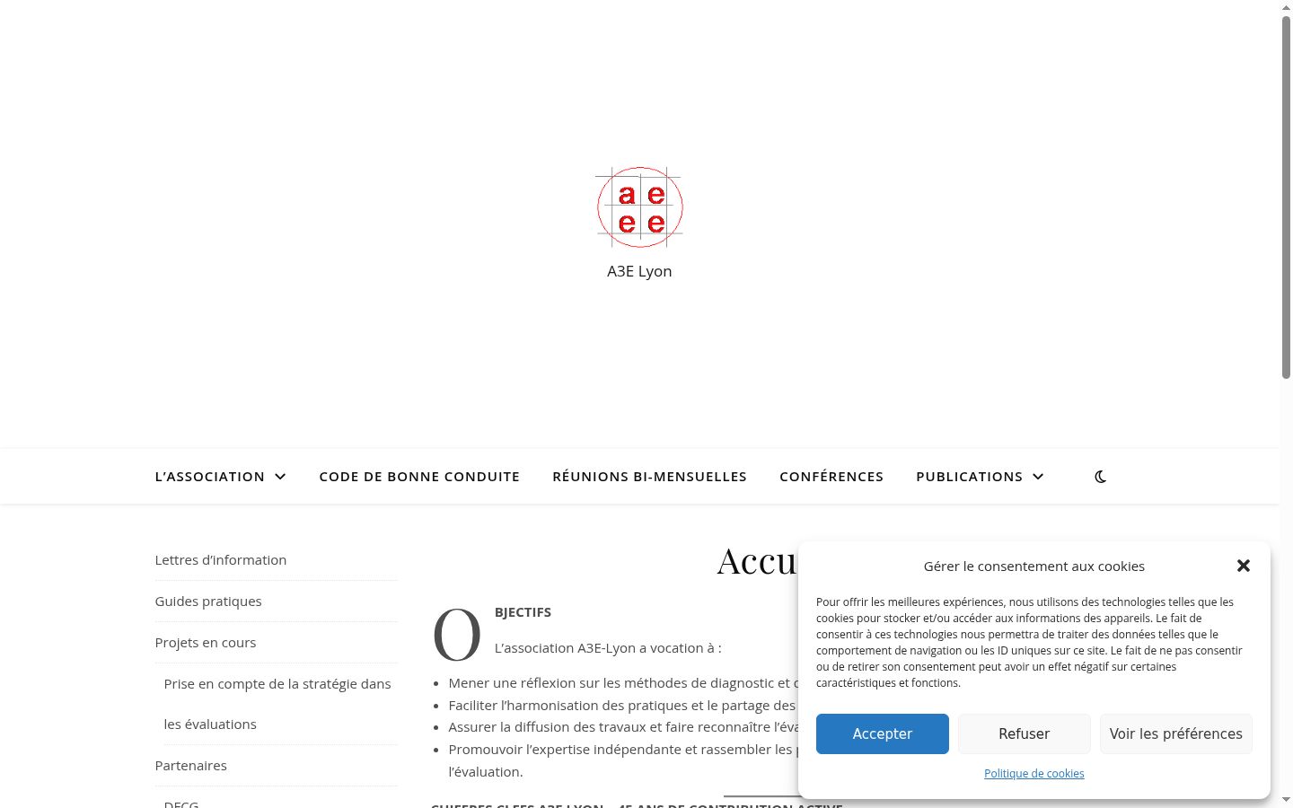 Screenshot tal-banner tal-kunsens muri qabel kwalunkwe interazzjoni