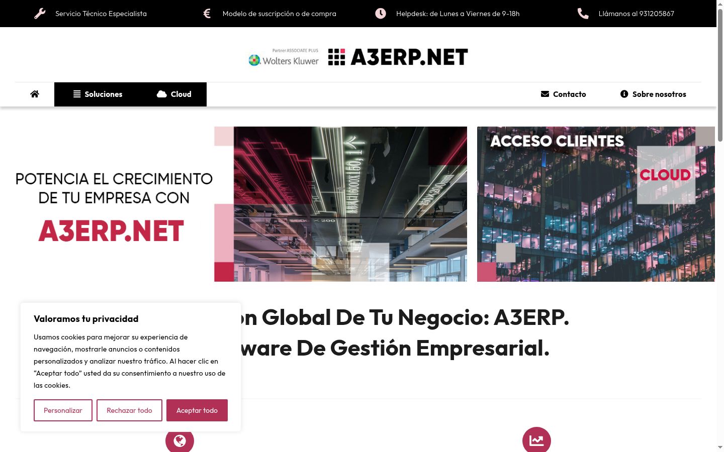 Screenshot tal-banner tal-kunsens muri qabel kwalunkwe interazzjoni