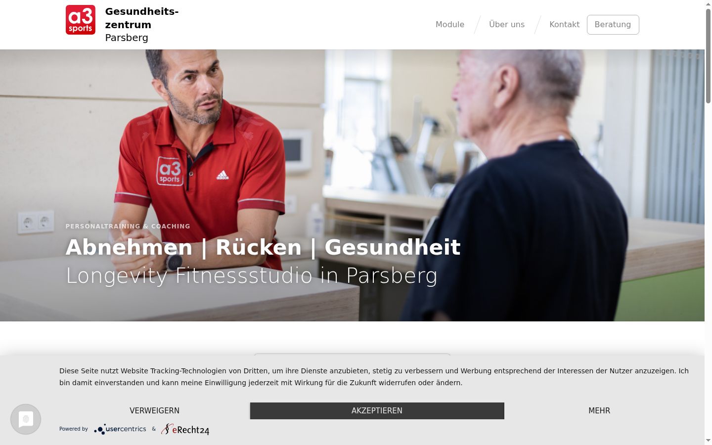 Screenshot tal-banner tal-kunsens muri qabel kwalunkwe interazzjoni