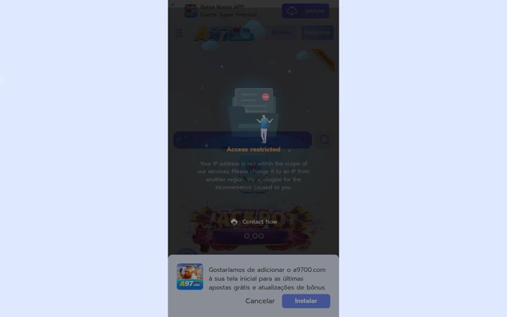 Screenshot of a9700.com