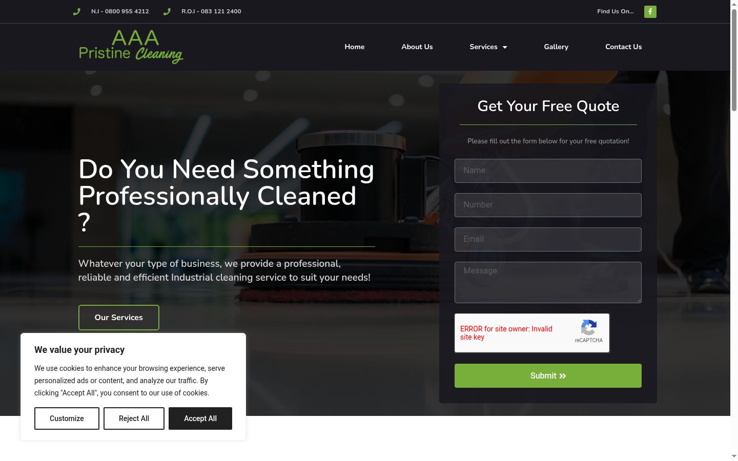 Sutikimo reklamjuostės, rodytos prieš bet kokią sąveiką, ekrano kopija