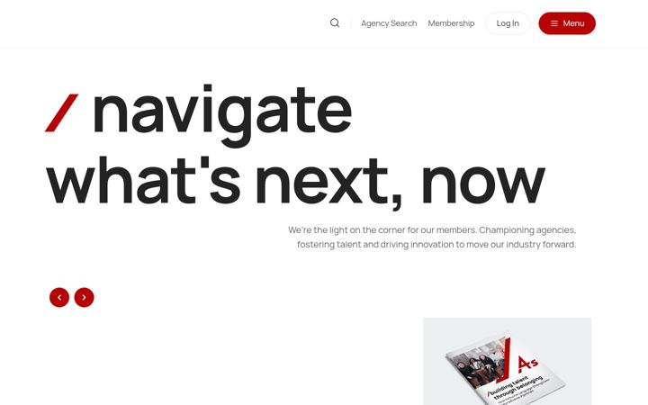 Screenshot of aaaa.org