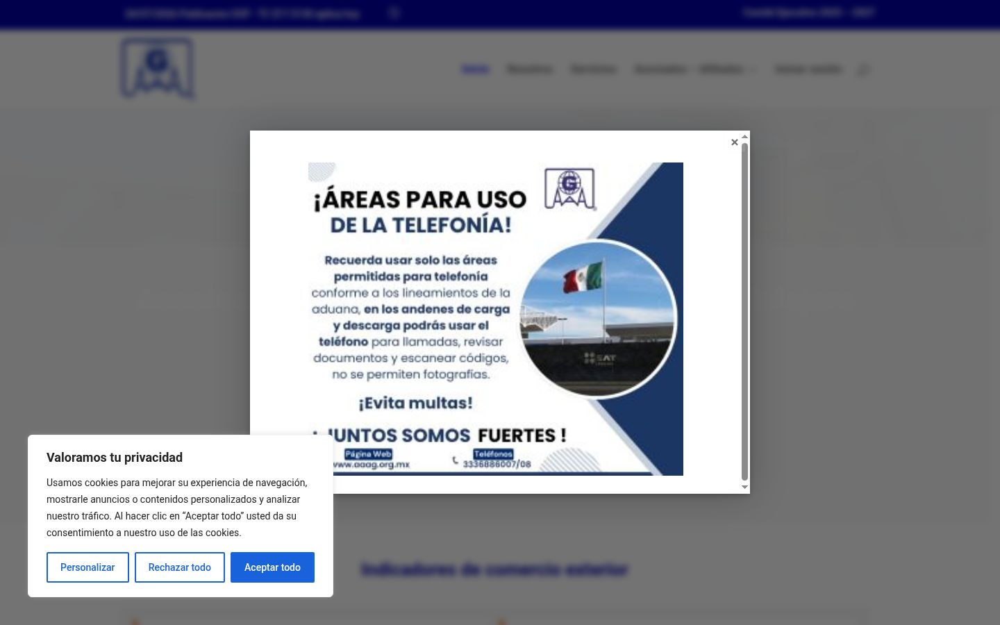 Screenshot van de toestemmingsbanner zoals getoond vóór enige interactie