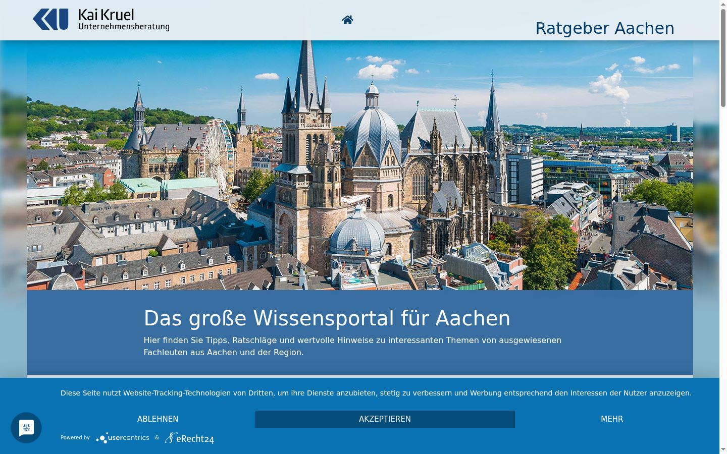 Screenshot tal-banner tal-kunsens muri qabel kwalunkwe interazzjoni