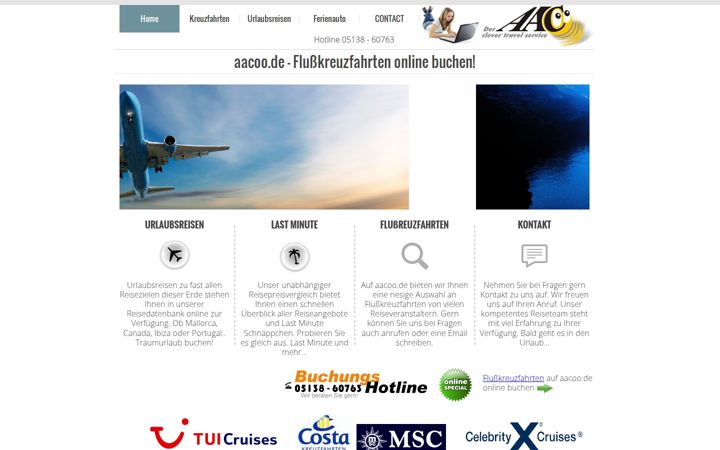 Screenshot ta' aacoo.de