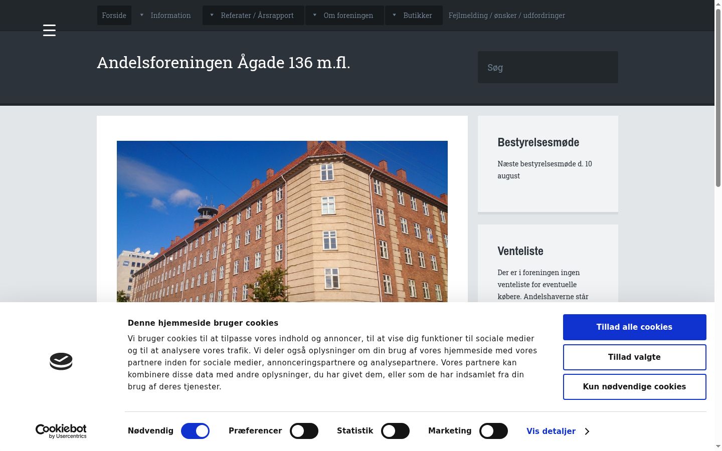 Kuvakaappaus suostumusbannerista, joka näytettiin ennen mitään vuorovaikutusta