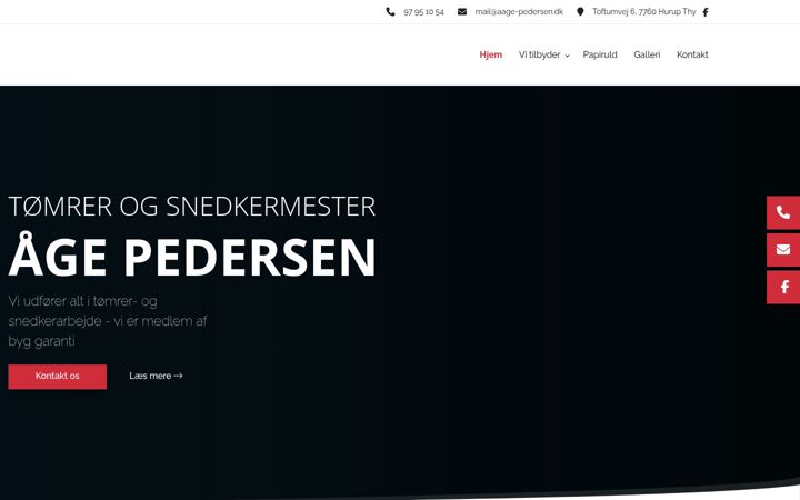 Képernyőkép: aage-pedersen.dk