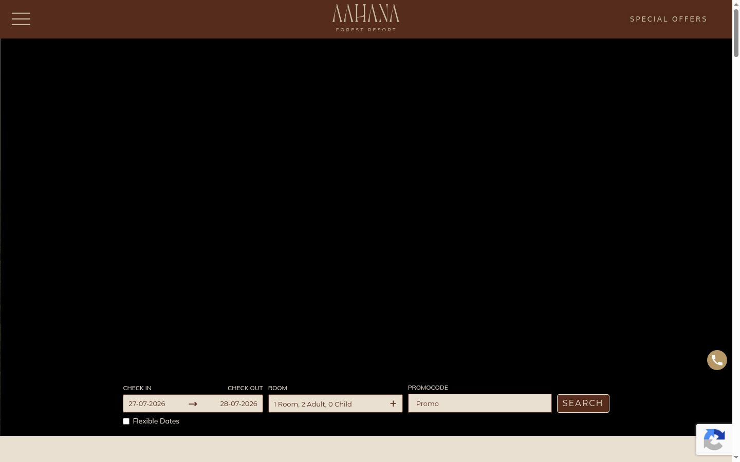 Captura de pantalla del banner de consentimiento mostrado antes de cualquier interacción