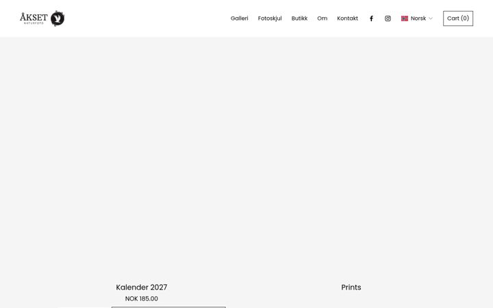 Screenshot of aakset.no