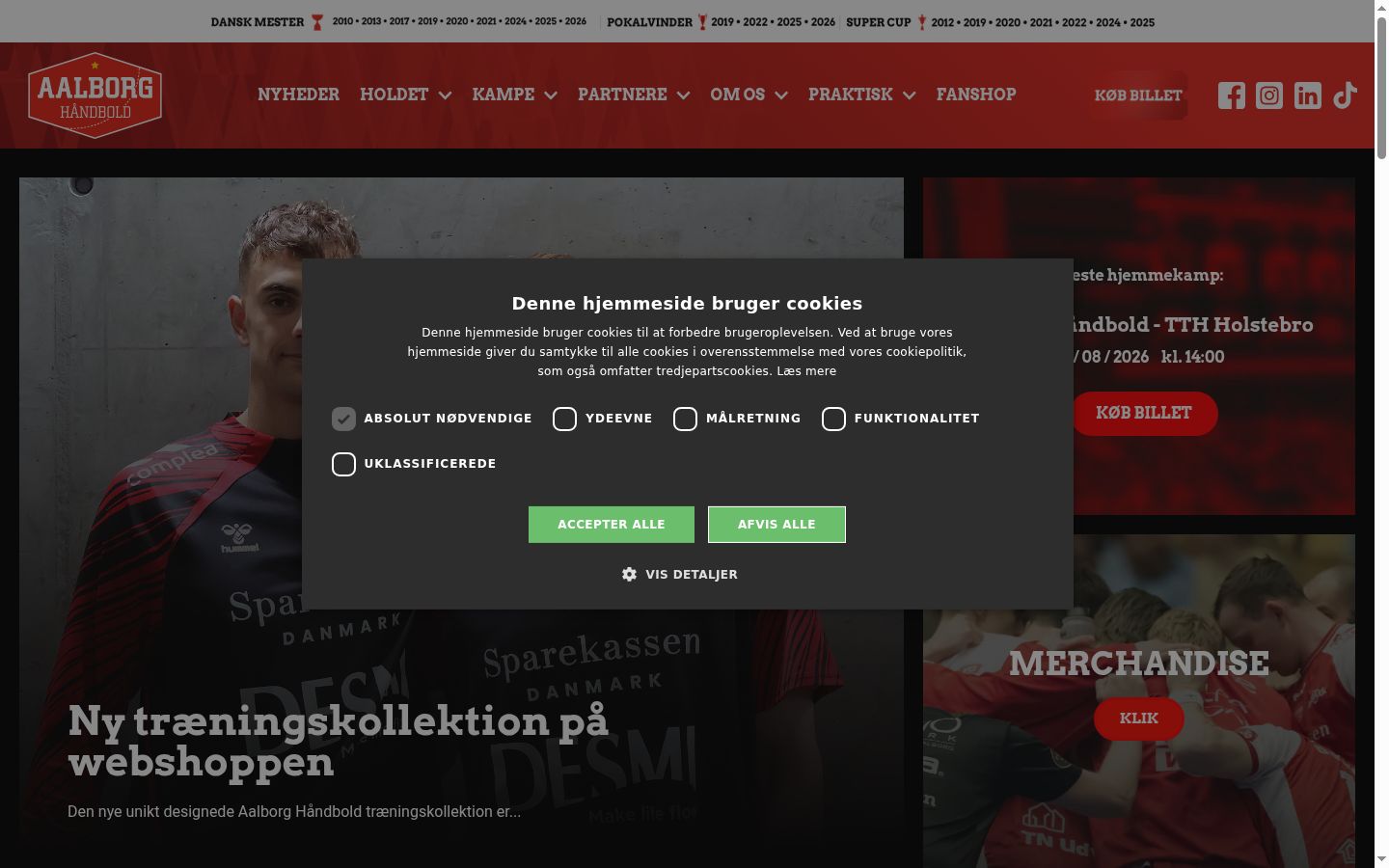 Kuvakaappaus suostumusbannerista, joka näytettiin ennen mitään vuorovaikutusta