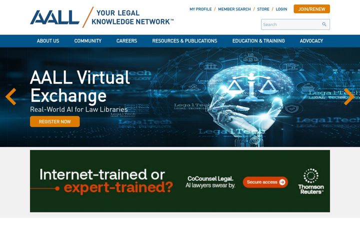 Screenshot of aallnet.org