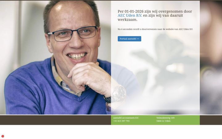 Ekrano kopija aantafelaccountants.nl