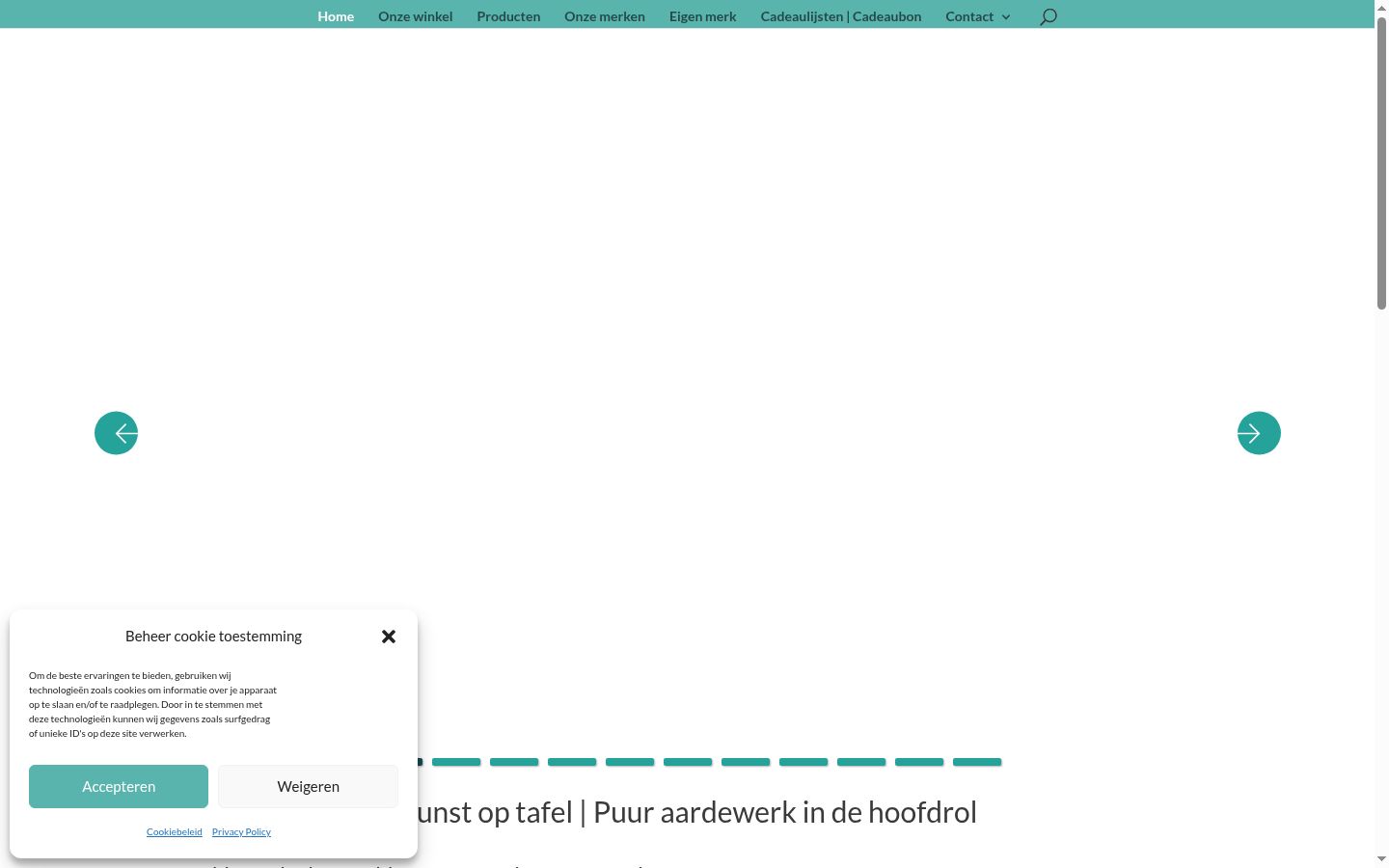 Screenshot tal-banner tal-kunsens muri qabel kwalunkwe interazzjoni