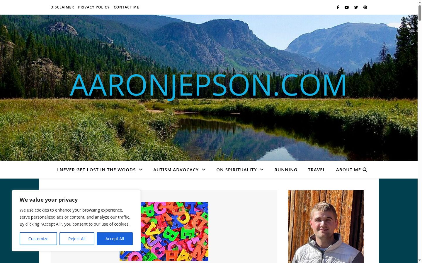 Screenshot tal-banner tal-kunsens muri qabel kwalunkwe interazzjoni