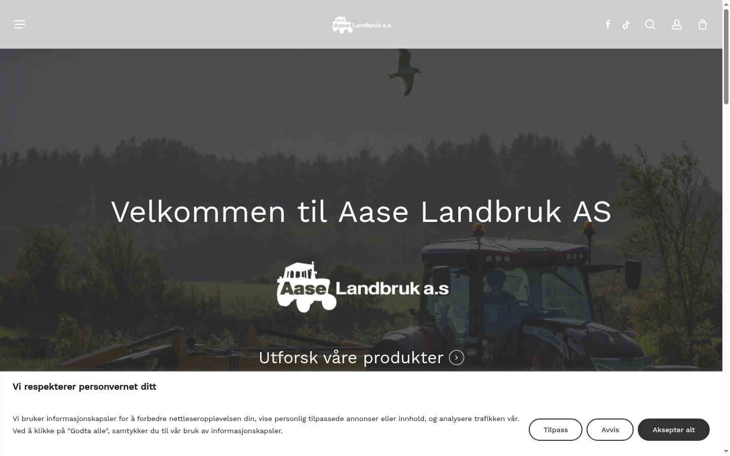 Screenshot tal-banner tal-kunsens muri qabel kwalunkwe interazzjoni