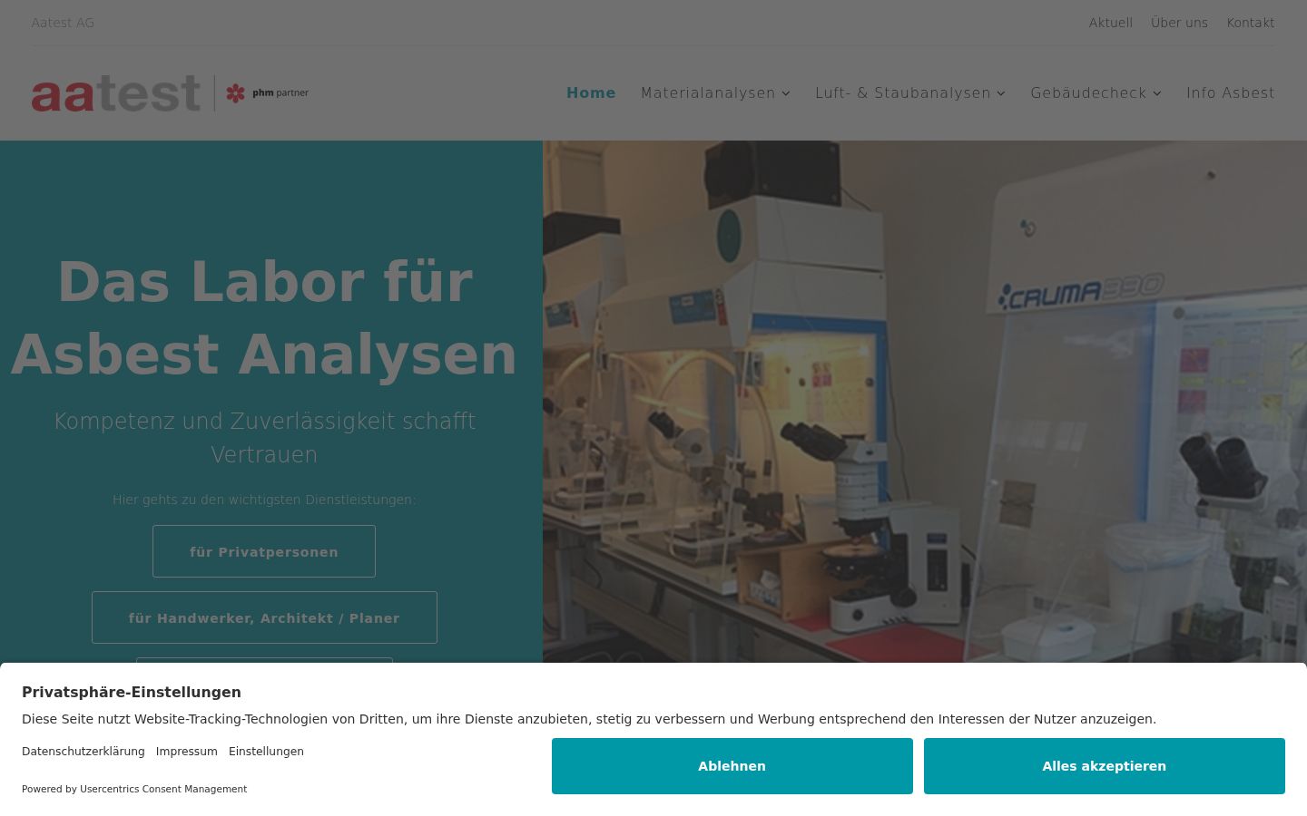 Screenshot tal-banner tal-kunsens muri qabel kwalunkwe interazzjoni