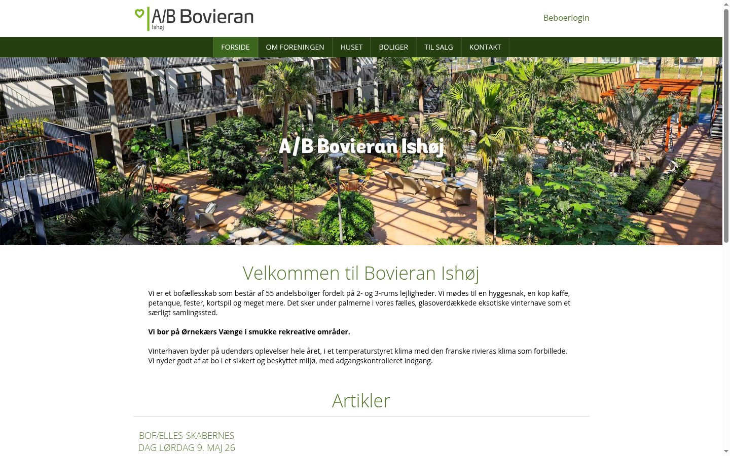 Skjermbilde av samtykkebanneret slik det vises før noen interaksjon