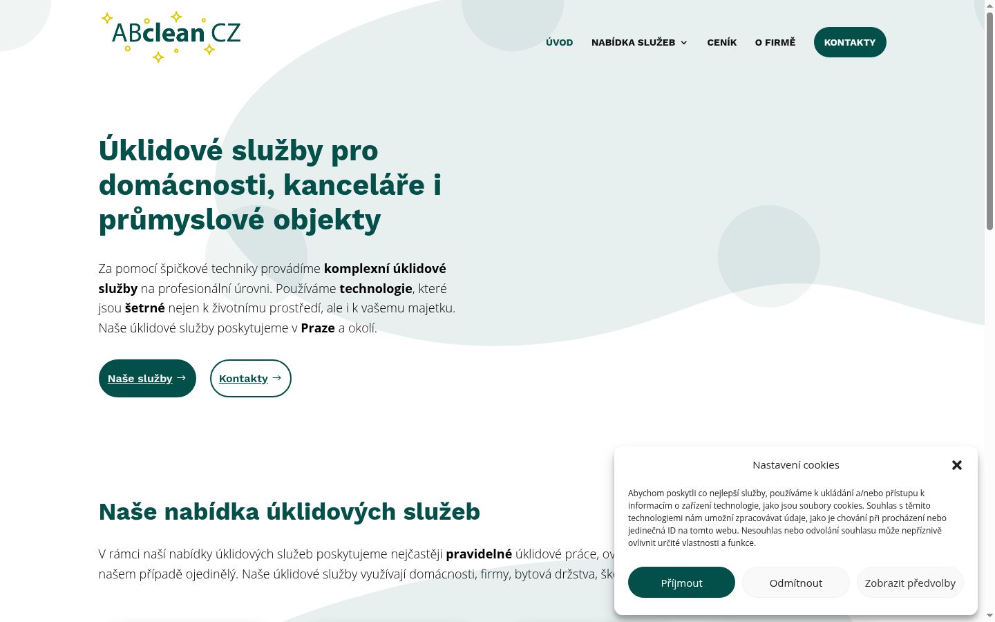 Snímka obrazovky banera súhlasu zobrazeného pred akoukoľvek interakciou