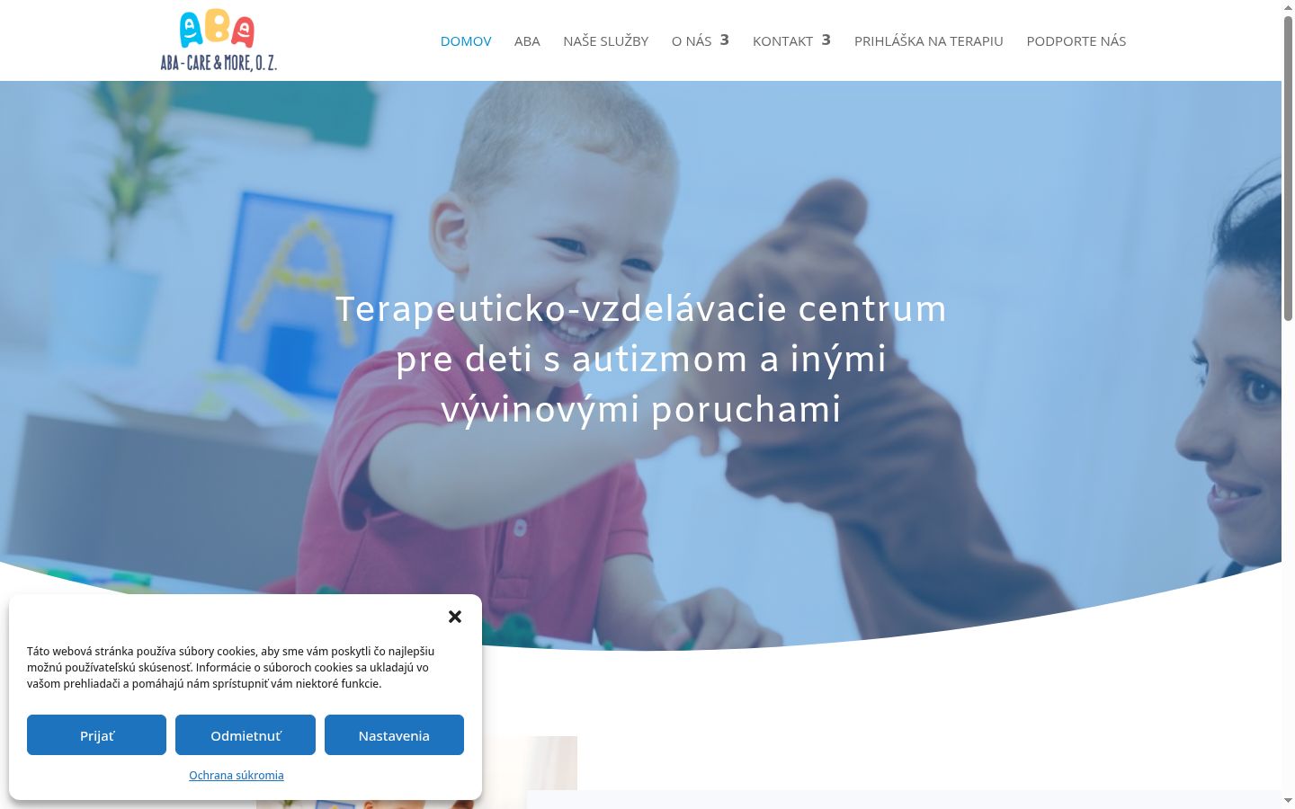 Ekrānuzņēmums ar piekrišanas baneri, kas tika rādīts pirms jebkādas mijiedarbības
