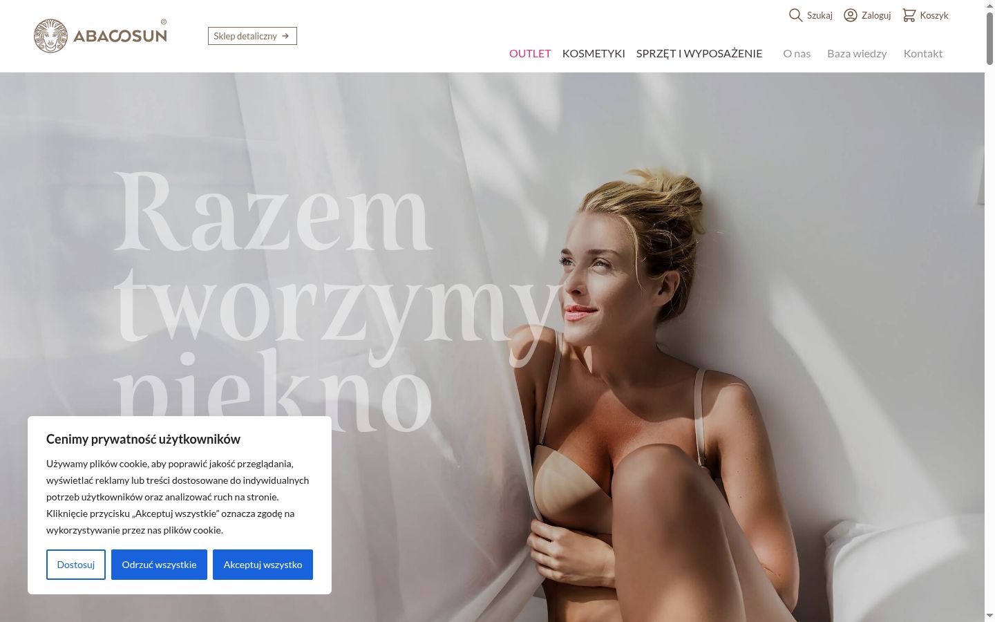 Ekrānuzņēmums ar piekrišanas baneri, kas tika rādīts pirms jebkādas mijiedarbības