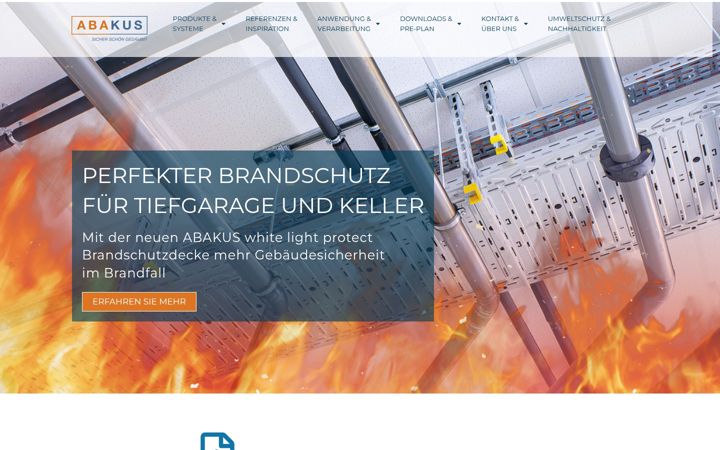 Skjermbilde av abakus-technologie.de