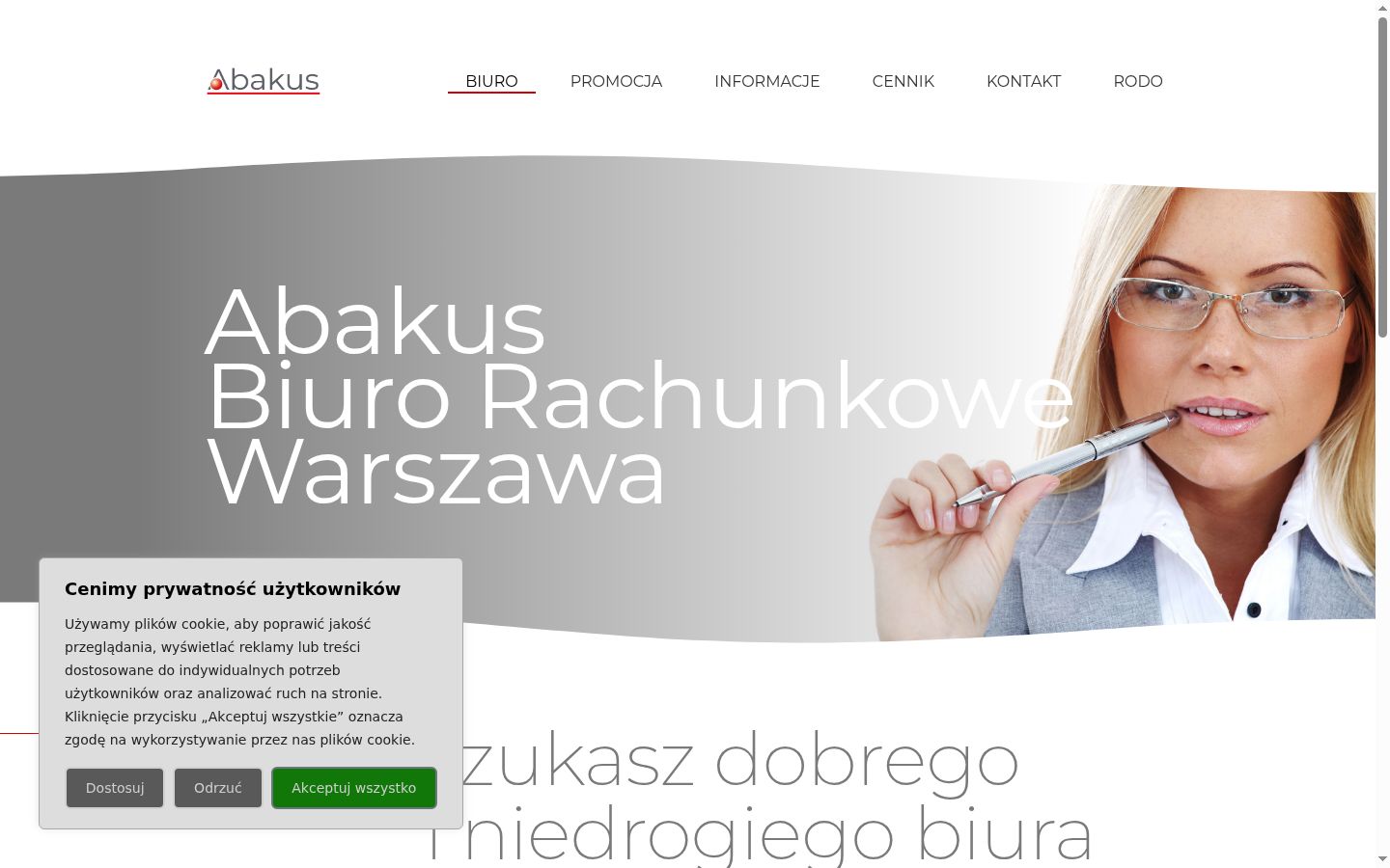 Kuvakaappaus suostumusbannerista, joka näytettiin ennen mitään vuorovaikutusta