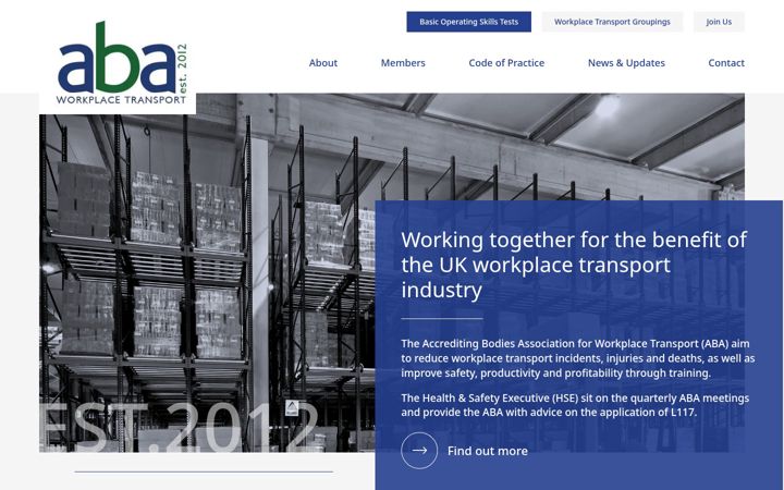 Screenshot of abawt.co.uk