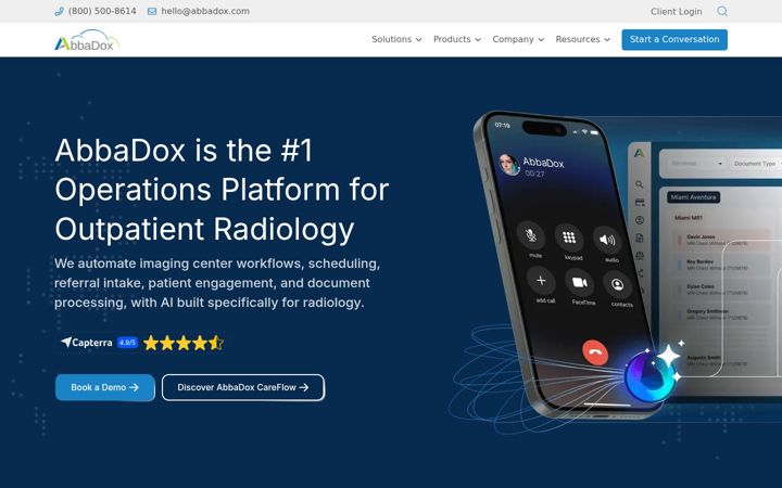 Screenshot of abbadox.com