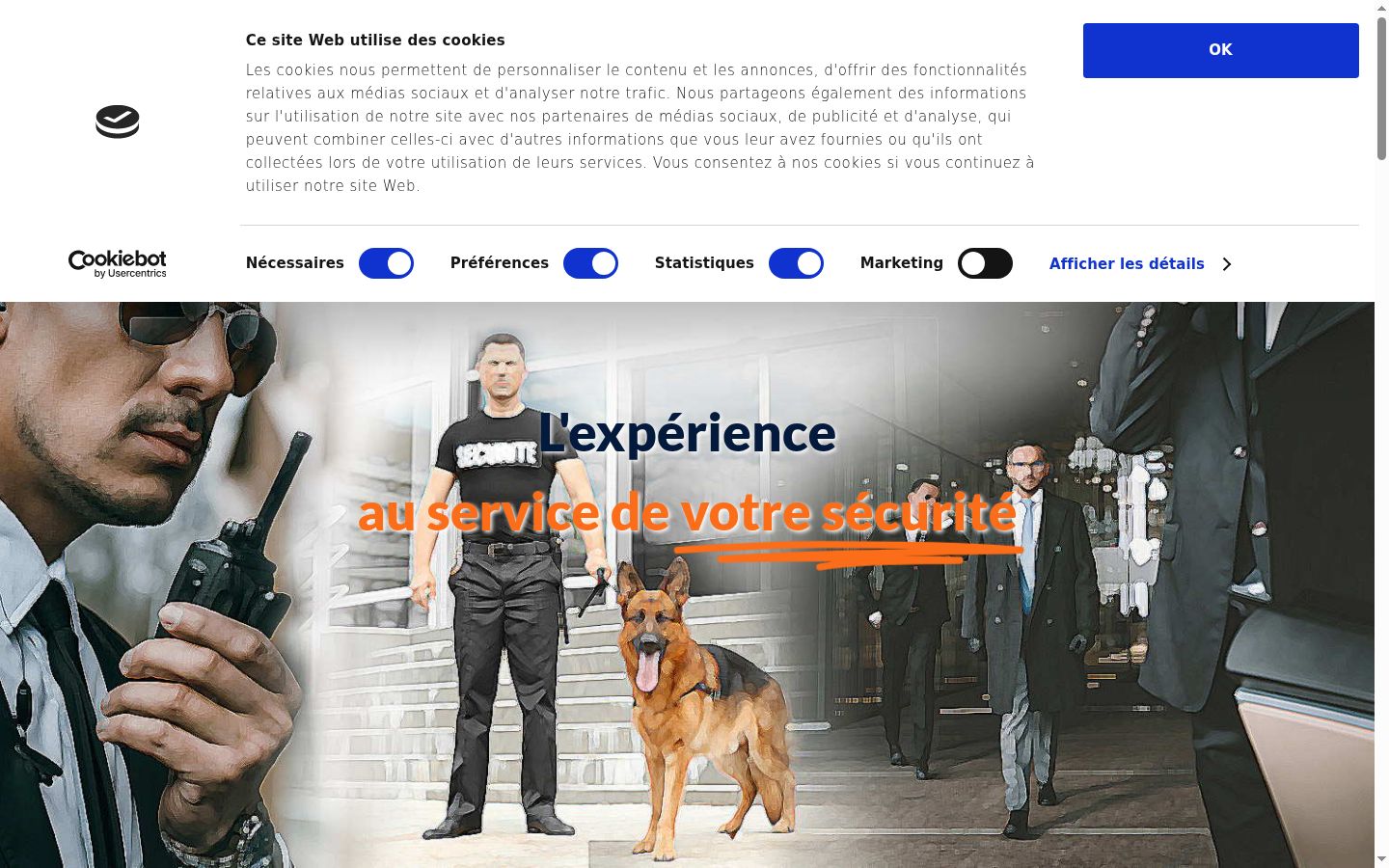 Screenshot van de toestemmingsbanner zoals getoond vóór enige interactie