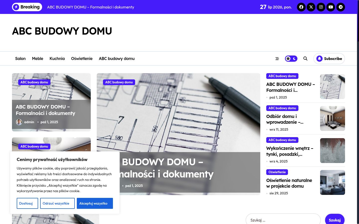 Snímek obrazovky baneru souhlasu zobrazeného před jakoukoli interakcí