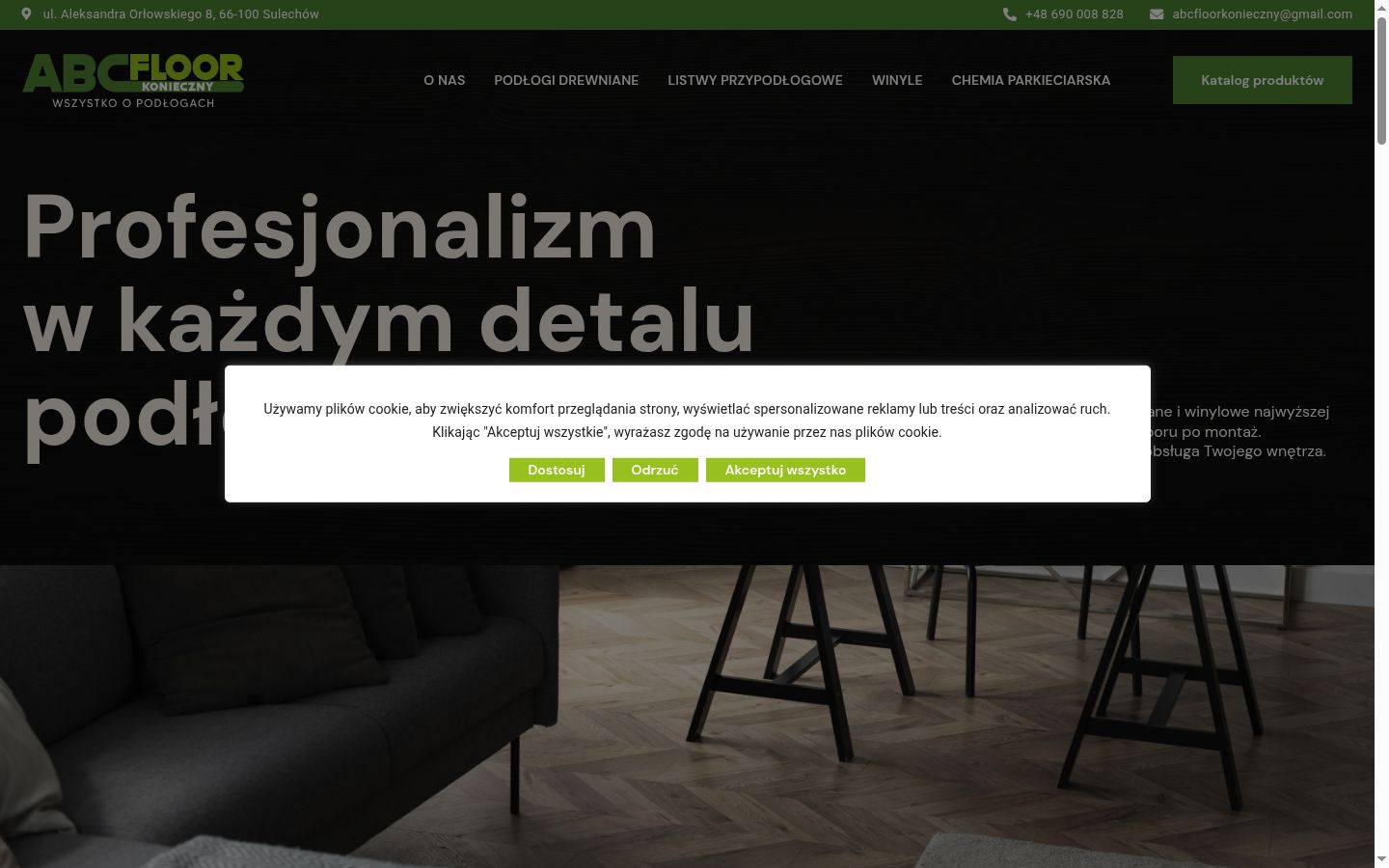 Screenshot tal-banner tal-kunsens muri qabel kwalunkwe interazzjoni