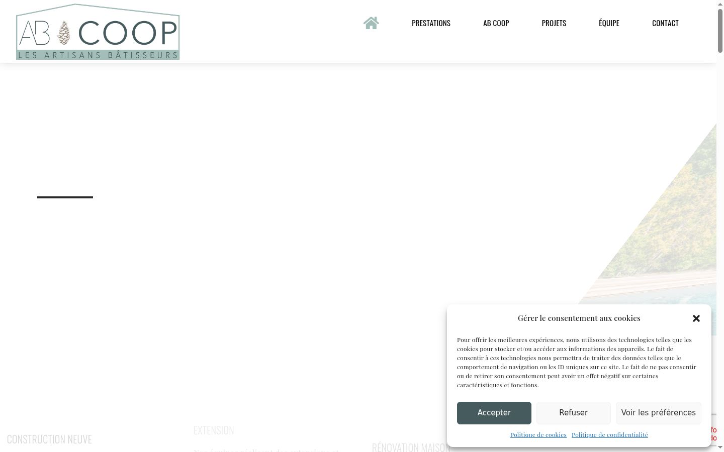 Screenshot tal-banner tal-kunsens muri qabel kwalunkwe interazzjoni
