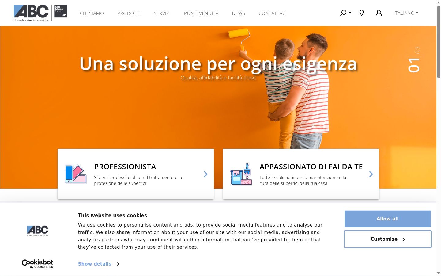 Screenshot tal-banner tal-kunsens muri qabel kwalunkwe interazzjoni