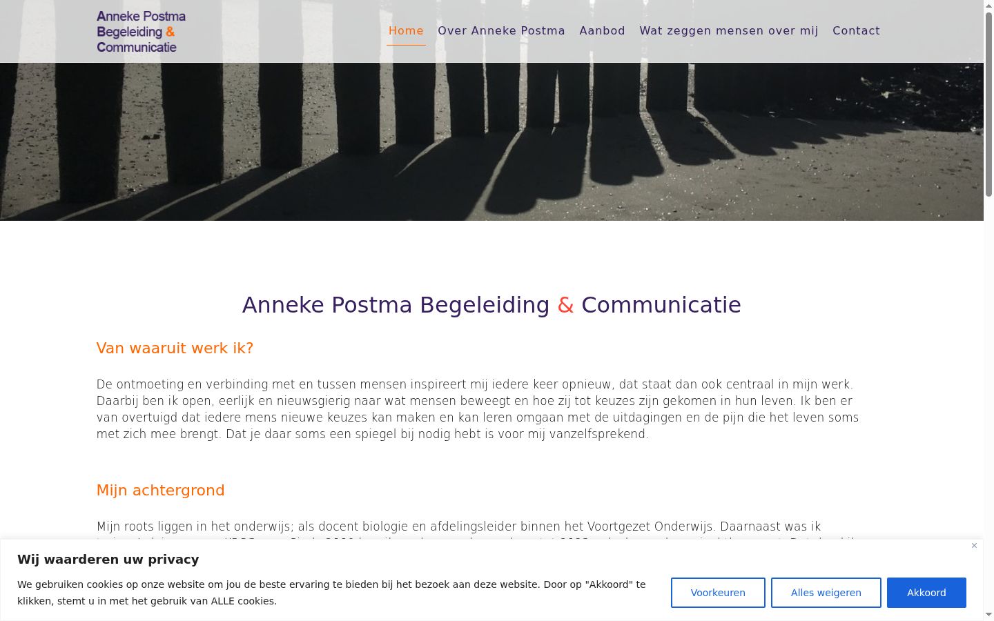 Zrzut ekranu banera zgody wyświetlanego przed jakąkolwiek interakcją