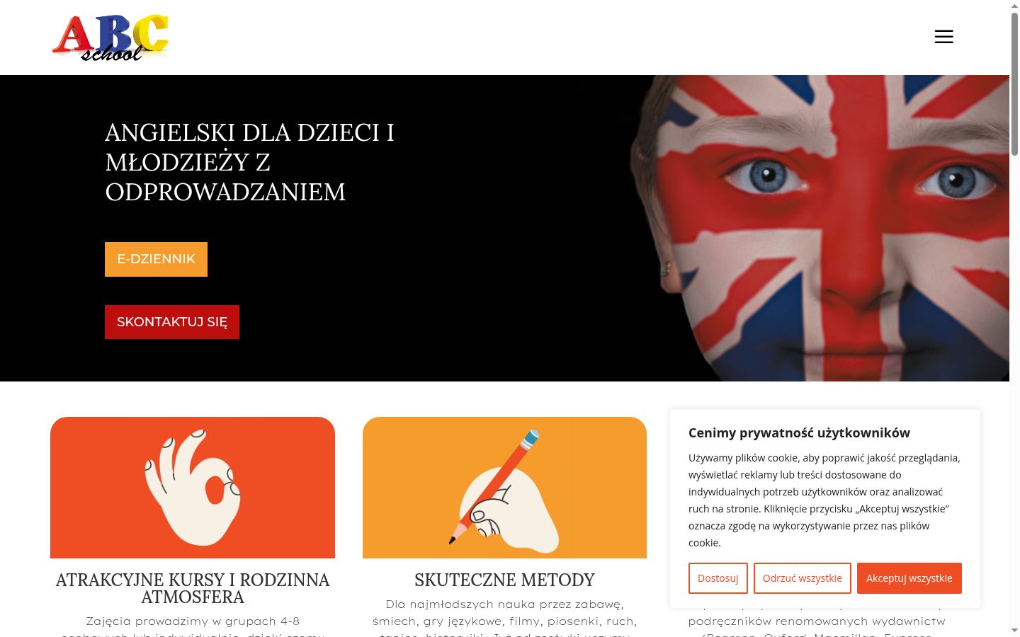 Screenshot des Einwilligungsbanners vor jeglicher Interaktion