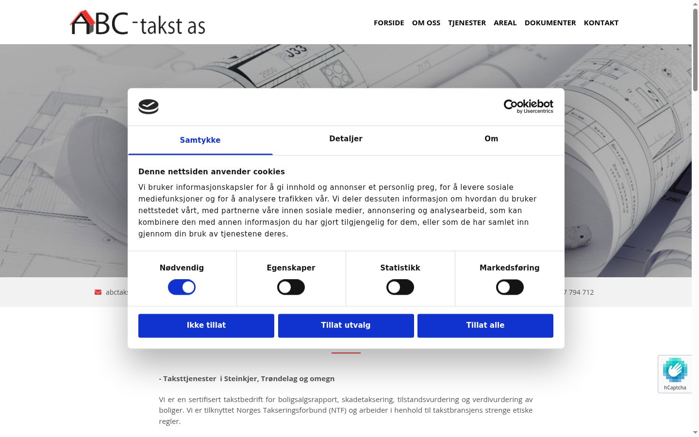 Skjámynd af samþykkisborðanum eins og hann birtist áður en nokkur samskipti fóru fram